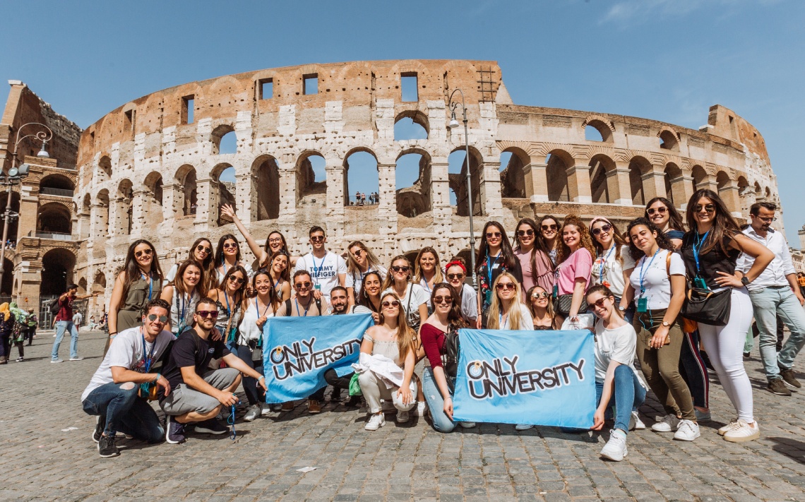 Viaje de estudiantes universitarios